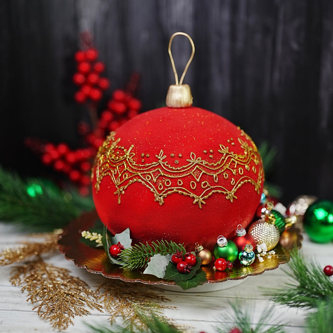 2024 Christmas Cake 8 Ornament