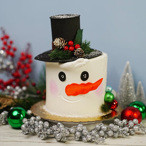 2024 Christmas Cake 4 Snowman