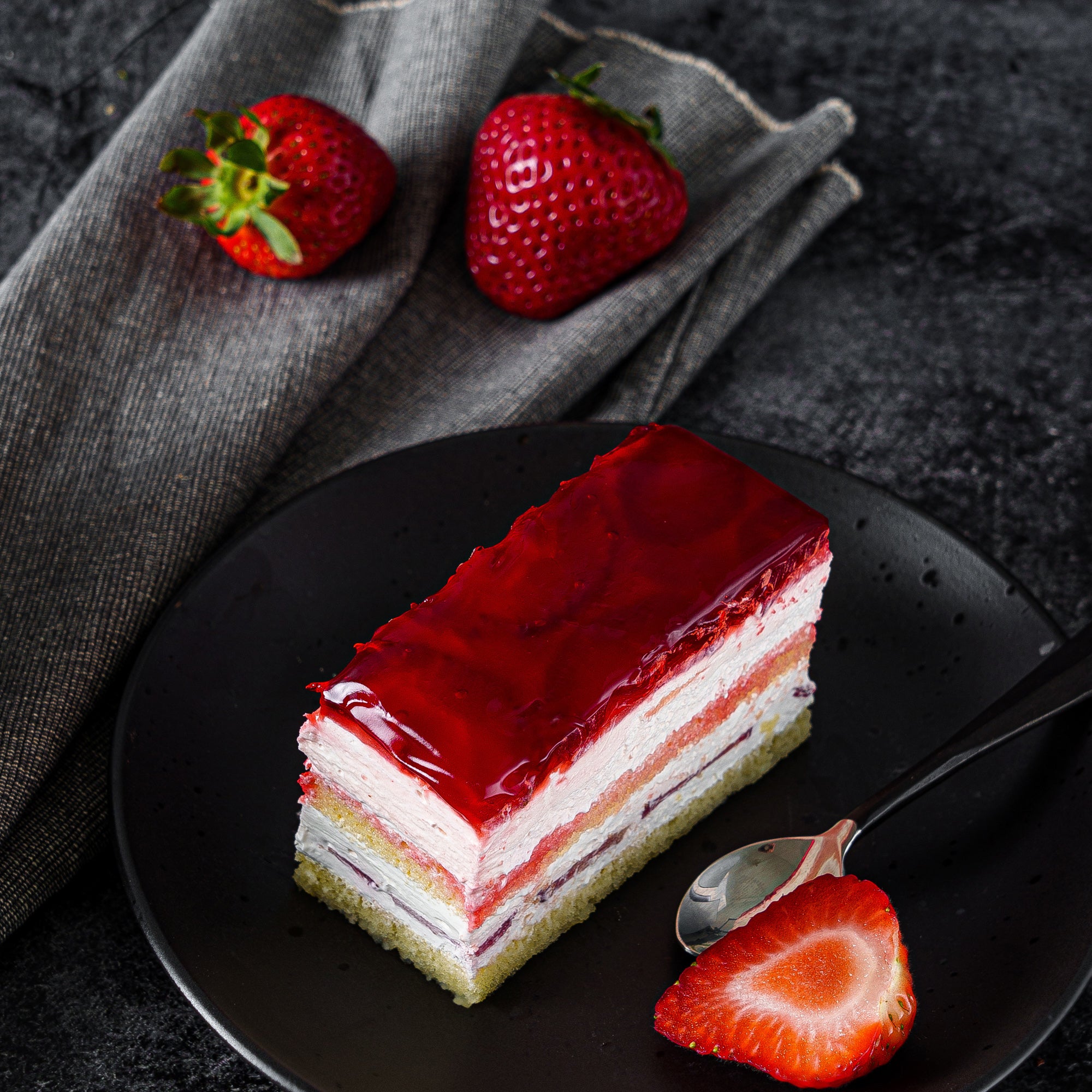 Valentines special Love pastry l Strawberry Cake Pastry Recipe | Valentines  special cake pastry – Tasty Jevan