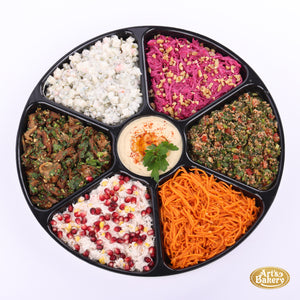 Fresh Salad Custom Variety Platter (You choose six deli salads)