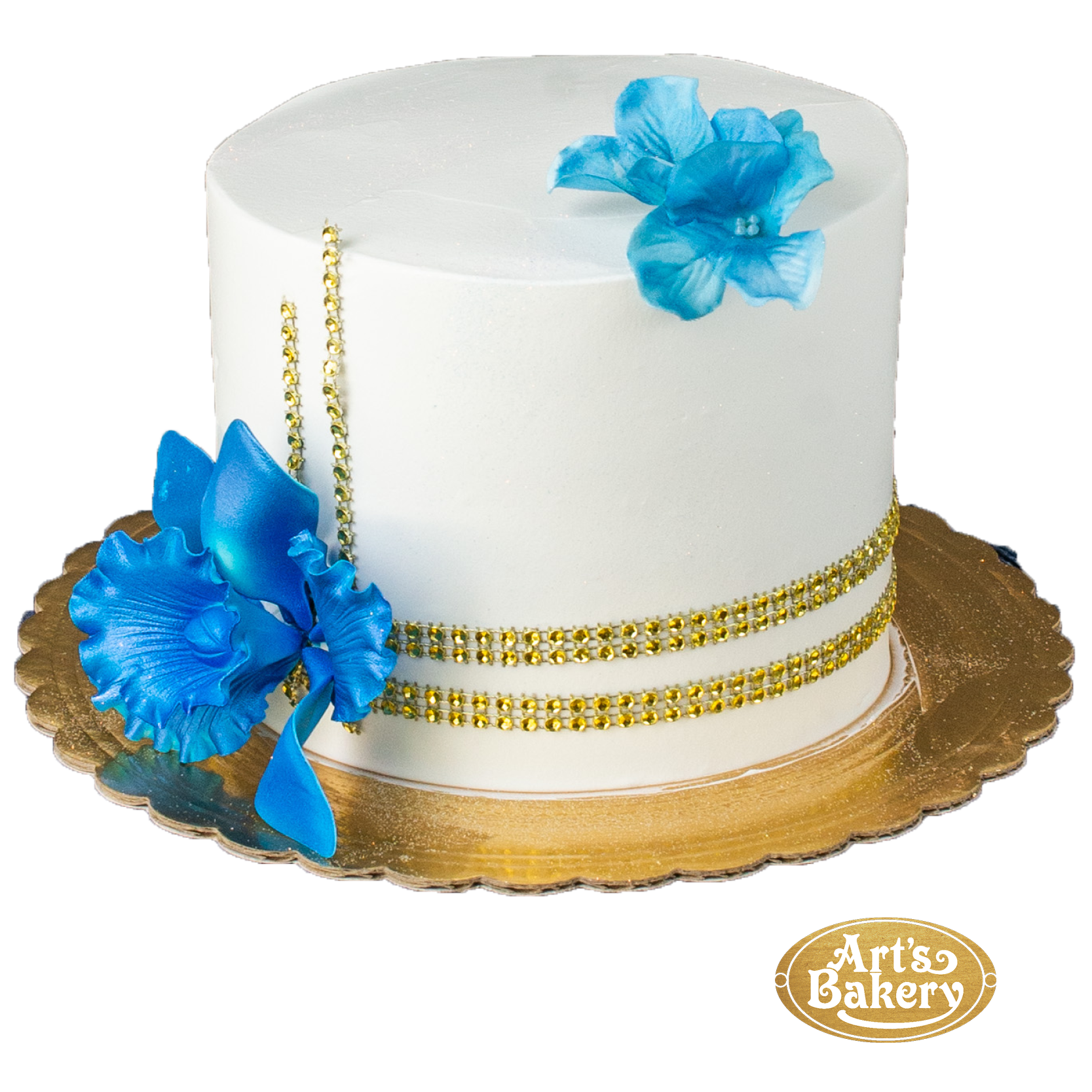 Tri-Colored Ombre Cake | bakehoney.com