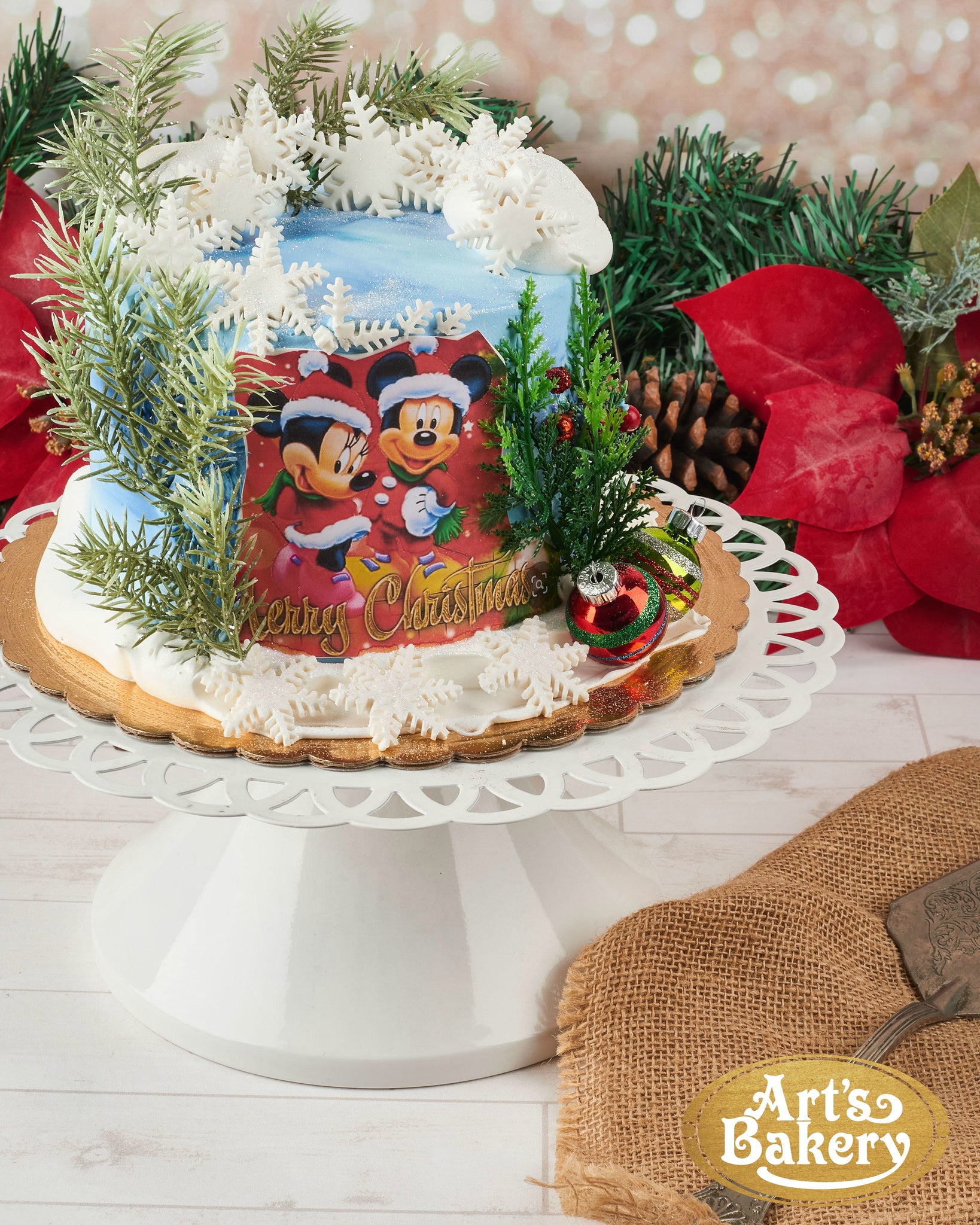 Christmas Cake - 1105 – Cakes and Memories Bakeshop